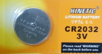 Baterie lithiová CR2032