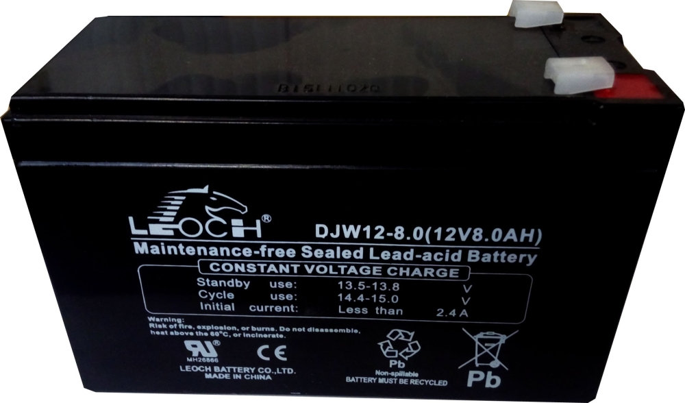 baterie Eurocase NP8-12, 12V, 8Ah