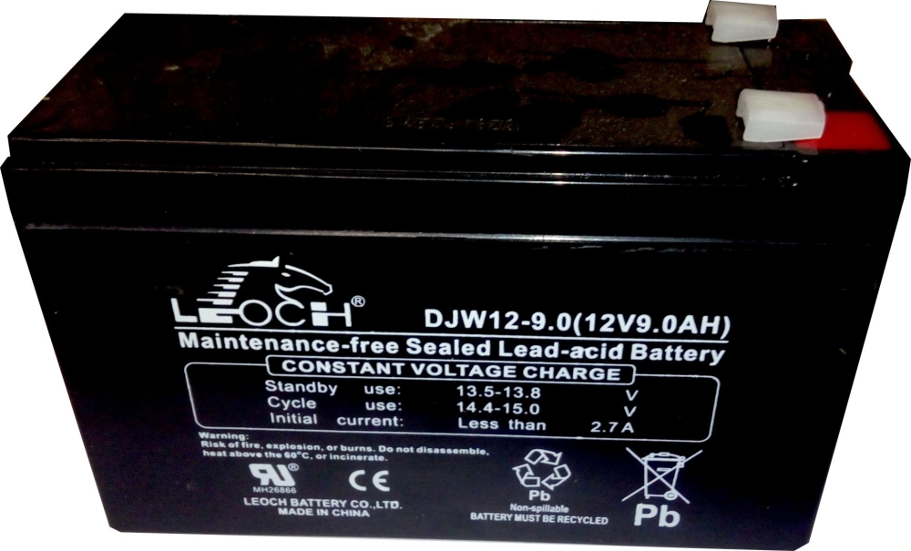 baterie Eurocase NP9-12, 12V, 9Ah (RBC17)