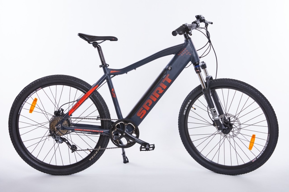 Elektrokolo MTB II 27,5 black/red, integr.bat. 17Ah