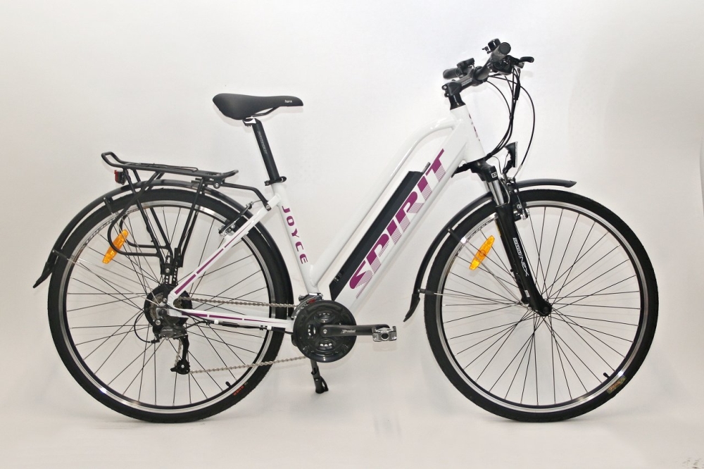 Elektrokolo JOYCE 28", bílá, integr.bat. 17Ah