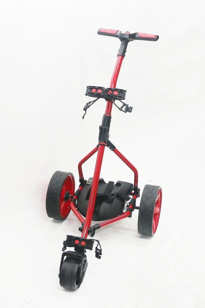Golfový vozík elektrický - Sport red, Pb12V/33Ah