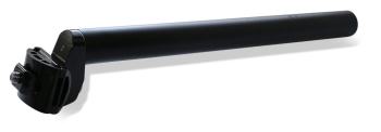 Sedlovka 25,4mm, AL, délka 270mm, černá