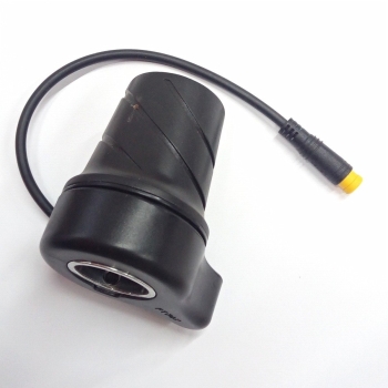 Akcelerátor - otočný bez vypínače (kulatý 3pin WP konektor) /kabel 100mm/